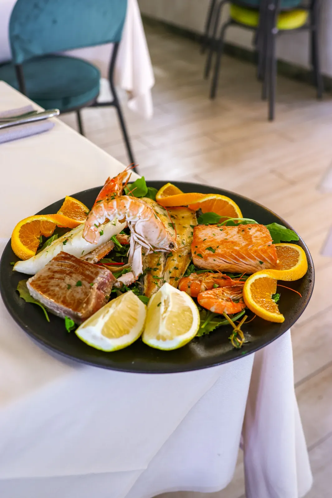 Grigliata di pesce di mare